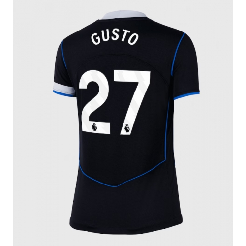 Billige Fotballdrakt Chelsea Malo Gusto #27 Replika Tredjedrakt Dame 2025-26 Kortermet Billige Fotballdrakt Chelsea Malo Gusto #27 Replika Tredjedrakt Dame 2025-26 Kortermet